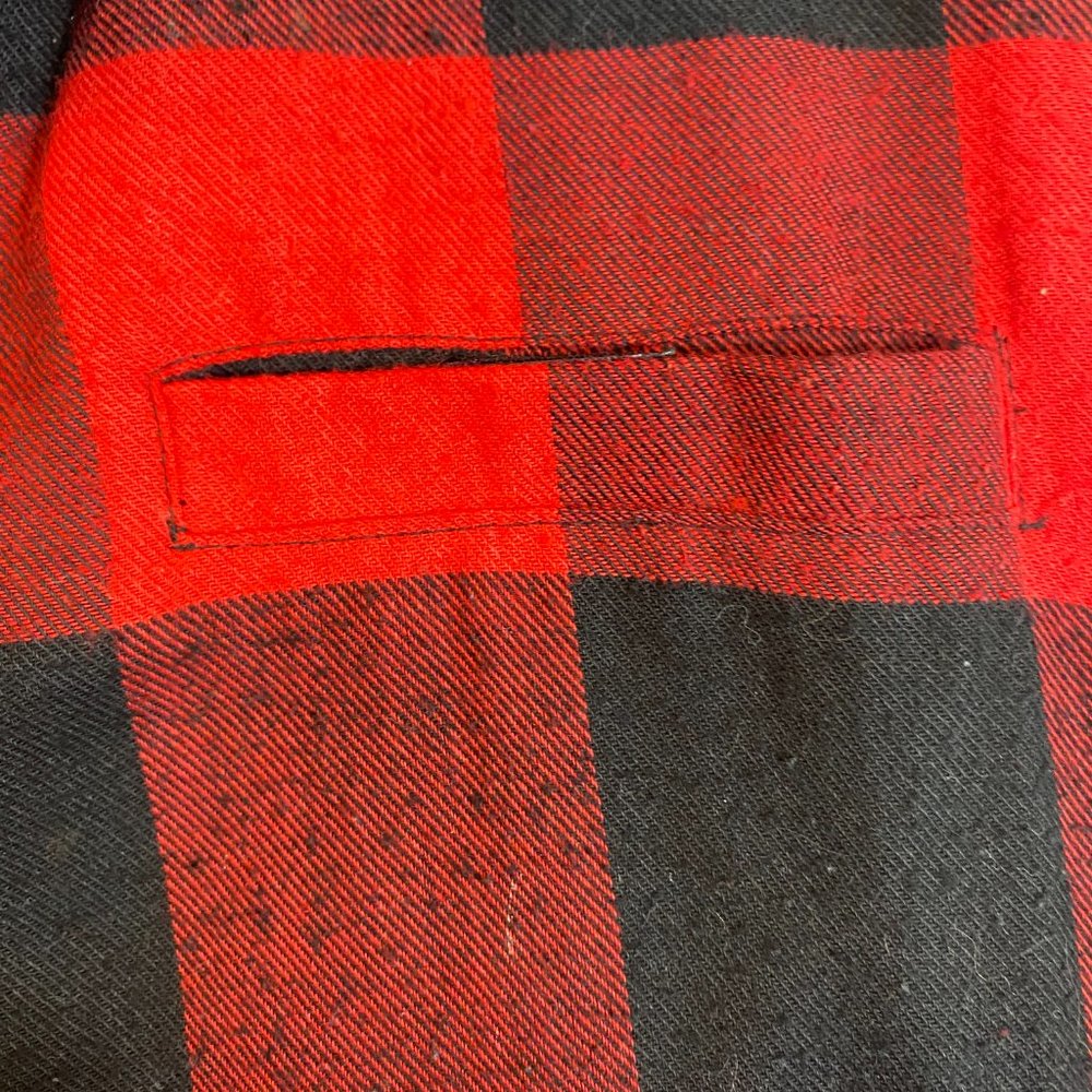 Branded Lion Black & Red Plaid Quilted Zip Front Vest NWOT Women's Size XL - Picture 10 of 14